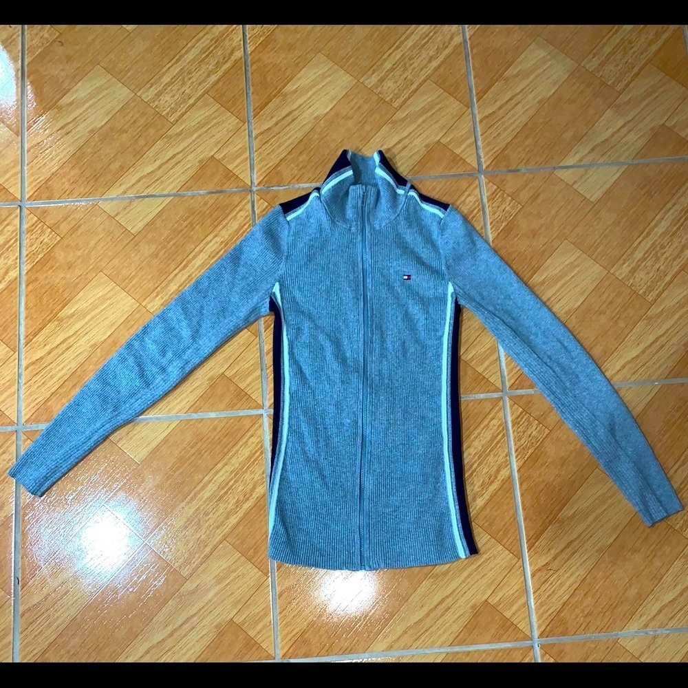 NWOT Tommy Hilfiger zip up sweater size: XS